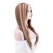 26 Ombre Blonde Long Smooth Heat-Resistant Synthetic Wig for Women - Daily & Party Use + Free Wig Cap - Buy Online on GoSupps.com