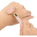 Jade & Rose Quartz Massage Roller - Facial & Body Skincare Tool for Relaxation & Firming | Slimming Crystal Roller - Buy Online on GoSupps.com