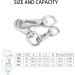 MIKMAYTOO Stainless Steel Swivel Eye Snap Hook  Snap Clips Scuba Diving Clips  Bird Feeders  Lag Clips  Flag Pole Rope  Dog Leash Hook  Keychains  Anchor Chain M4-2PCS - Buy Online on GoSupps.com
