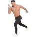 SS Color Fish Men Compression Pants - Black, Size Medium | Athletic Baselayer Running Tights - Buy Online on GoSupps.com