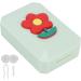 Verdant Touch Avocado Contact Lens Box Holder Kit - Stylish & Portable Multi-Coloured Container for Women | 60x180 cm - Buy Online on GoSupps.com