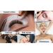 LED Half Moon Floor Lamp for Beauty Skincare & Lash Extension | Eyelash Lighting for Filming & Content Creation - White - Buy Online on GoSupps.com