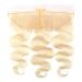 QTHAIR 12A #613 Russian Blonde Lace Frontal 16in - 100% Human Hair Body Wave for Black Women - Buy Online on GoSupps.com