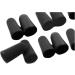 10 Pairs Soft Black Foam Ear Plugs - Travel Sleep Noise Reduction - Tapered Design for Ultimate Comfort - Buy Online on GoSupps.com