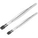 Minkissy 6 STK Stainless Steel Stamp Clip Brow Tool & Tweezers for Handicrafts - Jewelry Production Aid (15.20x1.00cm Set of 3) - Buy Online on GoSupps.com