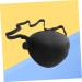 COLLBATH 2pcs Lazy Eye Cover Eyepatchs Pirate Sponge Eye Patch Adult Amblyopia Patches Eye Patches Black - Buy Online on GoSupps.com