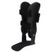 Adjustable Ankle Stabilizer Brace Bilateral Hinges Ankle Support for Sports Injuries Weakness Sprains and Instability (Left Foot M)(Right Foot M)
