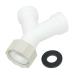 Y Splitter Connector Y Connector 3/4 Thread for Washing Machine & Dishwasher for Most Pipes Efficient Connector