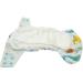 Bl mchen All-in-One Bamboo Cloth Diaper - OneSize Snap Fasteners (3.5-15kg) | Geometric Design Brick - Eco-Friendly International Shipping - Buy Online on GoSupps.com