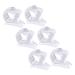 Mobestech 3 Pairs Toe Separator Bunion Night Splint Cushion Toe Stretcher Toe Alignment Nail Protector Bunion Correctors Gel Spacers Feet Separators Big Men and Women Care Sebs Regulator
