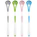 Buy Tongue Scraper for Adults & Kids - Double-Sided Silicone Tongue Cleaner for Oral Care & Fresh Breath (3 Pack) - International Shipping Available - Buy Online on GoSupps.com