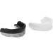 Verdant Touch Mouthguard EVA Gum Shield - 2 Pack for Football Basketball Boxing | White & Black - Buy Online on GoSupps.com