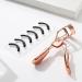 Portable Eyelash Curler with 6 Silicone Refill Pads - Professional Makeup Tool for Perfect Lashes | Buy Now - Buy Online on GoSupps.com
