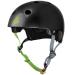 Triple Eight Dual Certified Bike and Skateboard Helmet Black Glossy Small/Medium