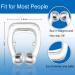 8 Pack Anti Snoring Nose Clip - Silicone Magnetic Snore Stopper for Men and Women - Buy Online on GoSupps.com