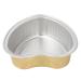 10pcs Heart Shaped Wax Melting Bowls - Gold Aluminum Foil Wax Bean for Hair Removal - Large Size Perfect for Home Use - Buy Online on GoSupps.com