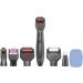 Bowka 7-in-1 Derma Roller Kit | JadoCholer Ice Scooter | Microneedles for Skin Rejuvenation Anti-Wrinkle Beard Growth & Hair Loss - Black - Buy Online on GoSupps.com
