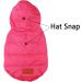 JoyDaog(Warm Fleece Lining Dog Hoodie in Winter Small Dog Jacket Puppy Coats with Hooded(Pink S) S (Pack of 1) Pink - Buy Online on GoSupps.com