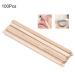 Nikou Wax Applicator Stick - 100pcs Small Wooden Spatula for Hair Removal | Wood Depilatory Wax Tools - Buy Online on GoSupps.com