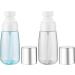 WLLHYF 2 Pack Travel Spray Bottle TSA Approved Small Spray Bottle Travel Size 2oz/60ml Leak Proof Refillable Fine Mist Spray Bottle for Perfume Essential Oils Toners Hair Face Cosmetics (blue/clear) - Buy Online on GoSupps.com