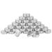 PandaHall Elite & reg 30ml Aluminum Box Column Platinum 5.2x2cm Silver 5.2x2cm Silver
