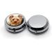 Travel Pill Case - Cute Puppy 3 Compartment Pill Box | Decorative Vitamin Organizer & Unique Gift - Buy Online on GoSupps.com
