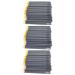 Hemoton 300 Pcs Wand Applicator Eyeliner Makeup Brushes White Eye Liner Makeup Lip Gloss