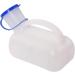 Urinals for Men- White Plastic Material Easy-Grip Handle -1000ML -with Lid Portable Urinal for Vehicular Men Incontinence Elderly Child Anyone Who's Bedridden Happy - Buy Online on GoSupps.com