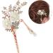 Minkissy 1PC Flower Pearl Hair Chopstick Alloy Hair Pin Chopsticks with Tassel Vintage Hair Stick for Girls Women - Buy Online on GoSupps.com