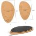FRCOLOR 2pcs Leather & Latex Half Insoles | Non-Slip Heel Cushion & Ball of Foot Inserts for High Heels | Comfortable Shoe Pads for Women - Buy Online on GoSupps.com