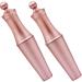 Healeved 2pcs Liquid Eyeliner Makeup Mascara Sticky Eyelashes Accessories Gel Highlight Glow Coloring Pigment