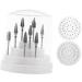 POPETPOP 3 Pcs 48 Nail Bit Holder Display Storage Case Nail Display Stand Nail Drill Bit Holder Nail Drill Bits Holder Display Storage Container Nails Drill Bits Bracket Box White Manicure Size 1x3pcs Whitex3pcs - Buy Online on GoSupps.com