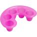 1 bol ongles cinq doigts pour un retrait rapide et facile des ongles polis bol ergonomique pour trempage des ongles rose rouge - Buy Online on GoSupps.com