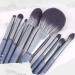 8 Piece Super Soft Makeup Brush Set | Portable Eye Shadow Brushes for Effortless Beauty - Buy Online on GoSupps.com