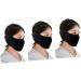 HomsfoU 2-in-1 Dustproof Winter Ski Masks - Cold Protection Face Masks for Men & Women (3 Pcs Black) - Buy Online on GoSupps.com