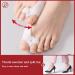 Vinmooog Hallux Valgus Toe Spreader - Silicone Bale Toe Corrector for Pain Relief & Toe Separation - Buy Online on GoSupps.com