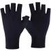 Buy PSOWQ UV Protection Fingerless Gloves for Women - Anti-UV Perfect for Cycling Fishing & Fitness - Black (20x8 cm) - Buy Online on GoSupps.com
