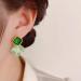 Shop Lymph Drainage Turmaline Energy Earrings - Magnetogen Lymph Flow Earrings for Women - Green One Size - International Shipping Available - Buy Online on GoSupps.com