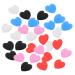 Angoily 15 pairs of ear pads for glasses slide-resistant glasses ear brass glasses ear bruell the silicone pipe handle behind the ear's ear iron.