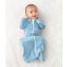 Love To Dream Swaddle UP | Ideal Fabric for Moderate Temperatures | Arms Up Position | Baby Essentials for Newborn | Hip-Healthy | Twin Zipper for Easy Nappy Changes | Blue Small (3.5-6kg) - Buy Online on GoSupps.com