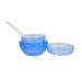 Buy Great Foru 12-Piece Transparent Cosmetic Container Set - 30g Pots for Creams Lip Balms & Eyeshadow with 12 Mini Spatulas | Ideal for Travel & Organization - Buy Online on GoSupps.com