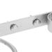 Hair Dryer Holder - Hands-Free Galvanized Stainless Steel Salon Accessory for Easy Styling - Buy Online on GoSupps.com