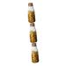 IMIKEYA Glass Storage Tank 3pcs Container Sealed Jar Dried Fruit Wooden Glass Sealed Cans 1