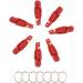 Uncedaran 7pcs Red Line Clip Snap Weight Release Clips for Offshore Fishing - Heavy Tension Snap Release for Planer Board, Kite, Downriggers & Outriggers - Buy Online on GoSupps.com