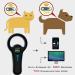 Smoostart Bluetooth Pet Microchip Scanner - Dog & Cat Chip Reader with 500 Historical Records - Check & Upload to Computer/Mobile - Multifunctional Black Chip Chipper - Buy Online on GoSupps.com