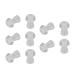 Ear Tips Silicone Domes Ear Tips Universal Transparent for Earplugs (Small 9.1in Width 13.8in Length 0.28in Thicknesses)