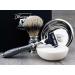5Pc Men's Shaving Kit | 3 Edge Razor Silver Tip Badger Brush Soap & Bowl - Perfect Grooming Set - Buy Online on GoSupps.com