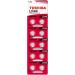 Toshiba LR44 AG13 Alkaline Batteries - 1.5V 10 Count | International Shipping Available - Buy Online on GoSupps.com