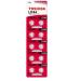 Toshiba LR44 AG13 Alkaline 1.5 Volt Batteries 10 Count 10 Count (Pack Of 1)