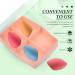 Buy Minkissy 2Pcs Beauty Egg Storage Box - Makeup Sponge Holder & Cosmetic Organizer for Travel | International Shipping Available - Buy Online on GoSupps.com
